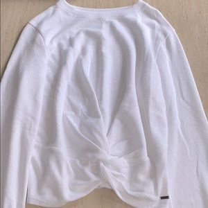 White Hollister Sweater